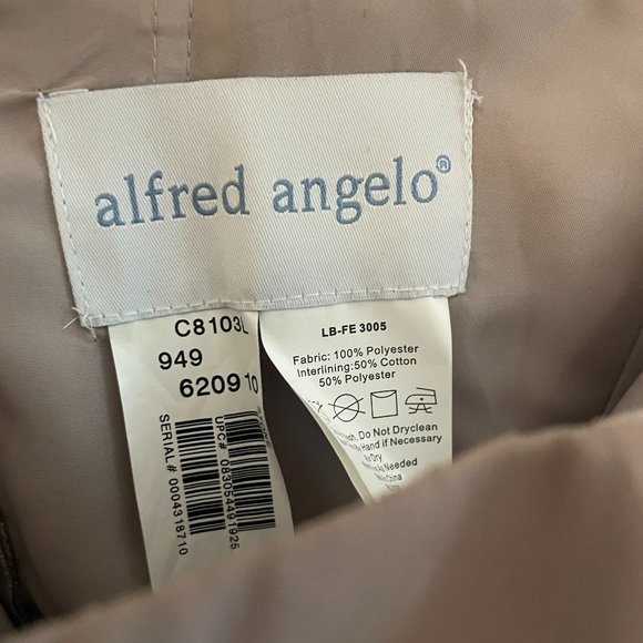 Alfred Angelo Silk Bridesmaid Dress - Only worn once | Mint Condition | Size 2 - Picture 7 of 7